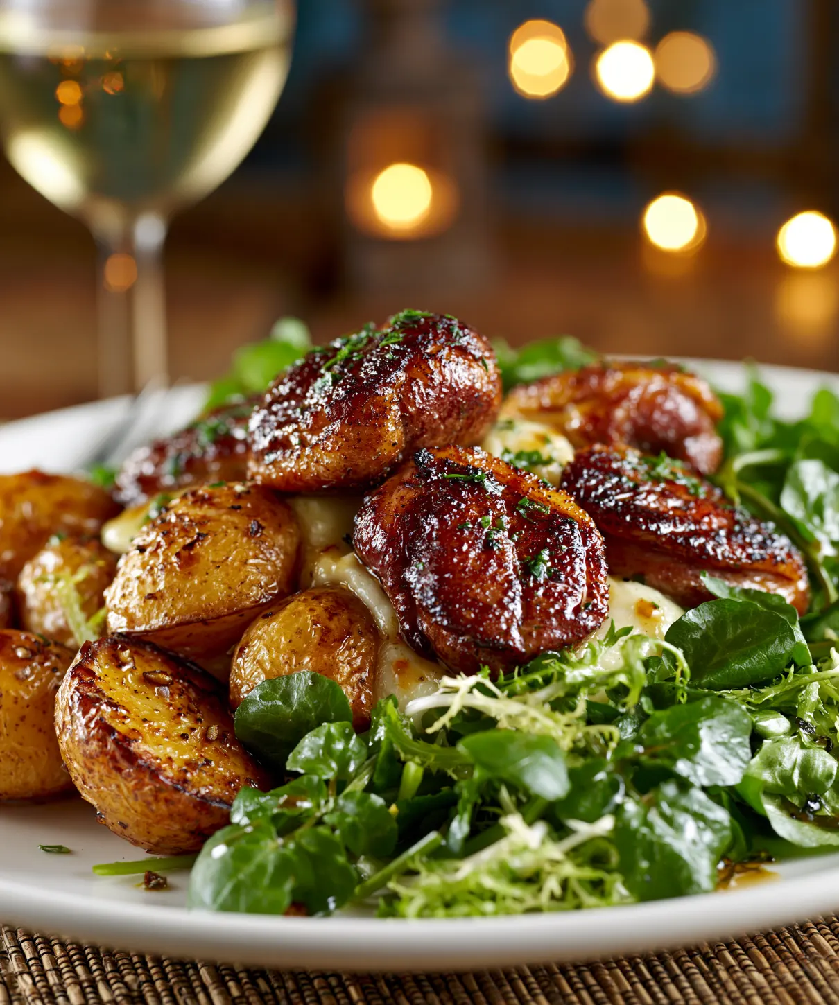 Fresh oysters on ice